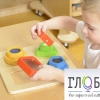 Панель "Тактильные геометрические фигуры" - «globural.ru» - Миасс