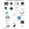 Robo kit DIYGO Мобильный робот с колесами всенаправленного движения - «globural.ru» - Миасс