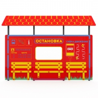 Учебно-игровой макет "Остановка" мобильный - «globural.ru» - Миасс