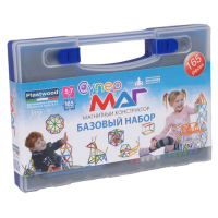 Магнитный конструктор Супермаг. Базовый набор 5-7 лет - «globural.ru» - Миасс