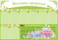 Стенд "Вестник природы" (вариант 4) - «globural.ru» - Миасс