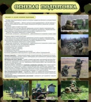 Стенд "Огневая подготовка" (вариант 2) - «globural.ru» - Миасс
