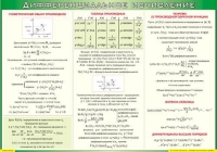 Таблица Дифференциальное исчисление 1000*1400 винил - «globural.ru» - Миасс