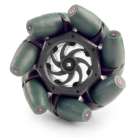 Технологичное колесо Mecanum 4" Mecanum Wheel 4" для конструктора VEX (4 штуки в упаковке) - «globural.ru» - Миасс