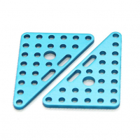 Треугольная пластина из анодированного алюминия Triangle Plate 6*8 (Pair) - «globural.ru» - Миасс