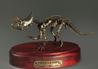 Модель скелета динозавра Triceratops - «globural.ru» - Миасс