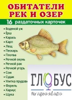 Раздаточные карточки "Обитатели рек и озер" - «globural.ru» - Миасс