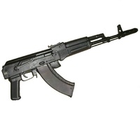 Макет автомата Калашникова АК-74М-М складной приклад - «globural.ru» - Миасс