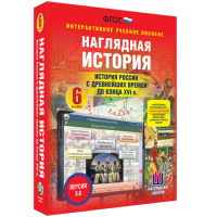 Наглядная история. История России с древнейших времен до конца XVI века. 6 класс - «globural.ru» - Миасс