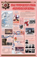 Плакат "Великая Отечественная война: Крах гитлеровского плана «молниеносной войны»" - «globural.ru» - Миасс