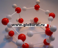 Модель "Кристаллическая решетка льда" (демонстрационная) - «globural.ru» - Миасс