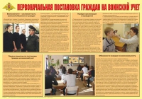 Плакат "Первоначальная постановка граждан на воинский учет" - «globural.ru» - Миасс