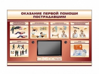 Многофункциональный интерактивный стенд-тренажер "Оказание первой помощи пострадавшим" для учащихся общеобразовательных учреждений - «globural.ru» - Миасс