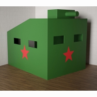 Игровой домик «Танк» - «globural.ru» - Миасс