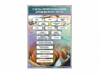 Стенд "Схема приготовления дрожжевого теста" - «globural.ru» - Миасс
