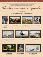 Набор репродукций "Изобразительное искусство" 4 класс (10 репродукций) - «globural.ru» - Миасс