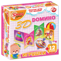 Комплект развивающих игр 3-5 лет. 3D домино (3-5 лет) - «globural.ru» - Миасс