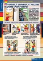 ОБЖ Поведение в криминогенных ситуациях (комплект таблиц) - «globural.ru» - Миасс