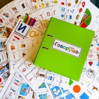 Альбом "Говоруша". Развивающие пособия на липучках  - «globural.ru» - Миасс