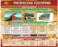 Стенд "Физическая география. Литосфера" (вариант 1) - «globural.ru» - Миасс