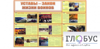 Стенд "Уставы закон жизни воинов" - «globural.ru» - Миасс