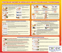 Стенд "Первая доврачебная неотложная помощь" - «globural.ru» - Миасс