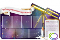 Стенд "Наблюдательная астрономия" - «globural.ru» - Миасс