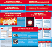 Комплект таблиц Основы гражданской обороны МЧС РФ (13 штук)	 - «globural.ru» - Миасс
