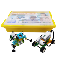 Набор для занятий робототехникой Ведушка с пластиковым боксом для хранения деталей - «globural.ru» - Миасс