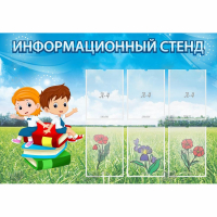 Стенд информационный с 6 карманами - «globural.ru» - Миасс