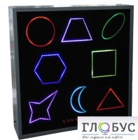 Интерактивная панель "Цветные фигуры-8" (вариант 3) - «globural.ru» - Миасс