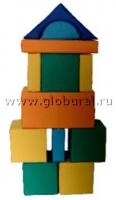 Мягкий модуль-конструктор "Городок" 2 (ВИК) - «globural.ru» - Миасс