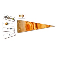 Модель-аппликация "Сравнительные размеры Солнца, планет и их спутников" - «globural.ru» - Миасс