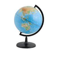 Глобус физический D=200 мм - «globural.ru» - Миасс