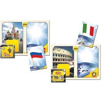 Настольно-печатная игра "Флаги стран мира 1. Европа" - «globural.ru» - Миасс