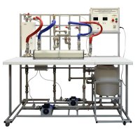 Учебный лабораторный стенд «Определение коэффициента теплопередачи теплообменного аппарата» - «globural.ru» - Миасс