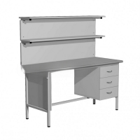 Стол лабораторный демонстрационный с надстройкой  - «globural.ru» - Миасс