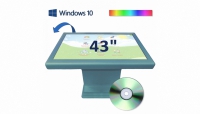 Интерактивный стол 43" (трансформер 90°) - «globural.ru» - Миасс