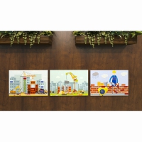 Комплект настенных панелей «Стройка» - «globural.ru» - Миасс