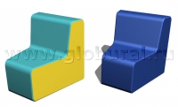 Косоугольный стул 44*60*60/32см (ВИК) - «globural.ru» - Миасс