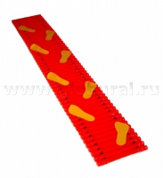 Дорожка массажная со следами(в чехле из кожи) - «globural.ru» - Миасс