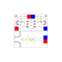 Соревновательное поле с элементами MakeX 2019 City Guardian Arena Expansion Kit for Blue Planet - «globural.ru» - Миасс