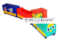 Напольный игровой поезд (ВИК) - «globural.ru» - Миасс