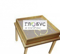 Стол на ножках для рисования песком светозвуковой - «globural.ru» - Миасс