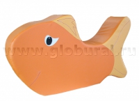 Напольная игрушка "Рыбка" с аппликацией (ВИК) - «globural.ru» - Миасс