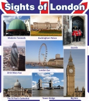 Стенд "Sights of london" - «globural.ru» - Миасс
