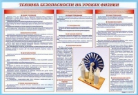 Стенд-уголок "Техника безопасности на уроках физики" - «globural.ru» - Миасс