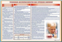 Стенд-уголок "Техника безопасности на уроках химии" - «globural.ru» - Миасс