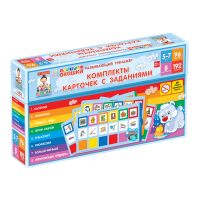 Развивающий тренажёр "Разноцветные окошки" 5-7 лет. Дополнительный набор карточек к базовому комплекту - «globural.ru» - Миасс