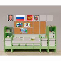 Уголок патриотического воспитания для дошкольников "Россия" Максимальный - «globural.ru» - Миасс